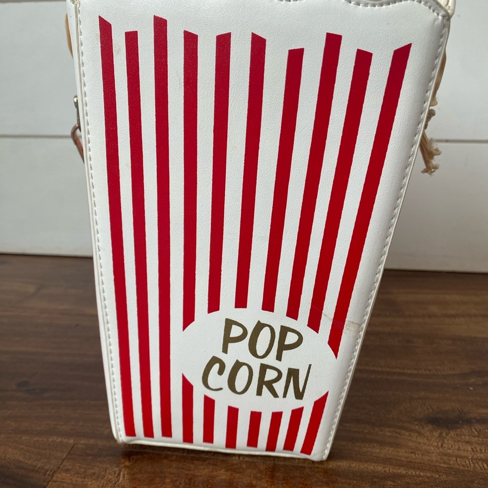 Striped Popcorn Mini Bag